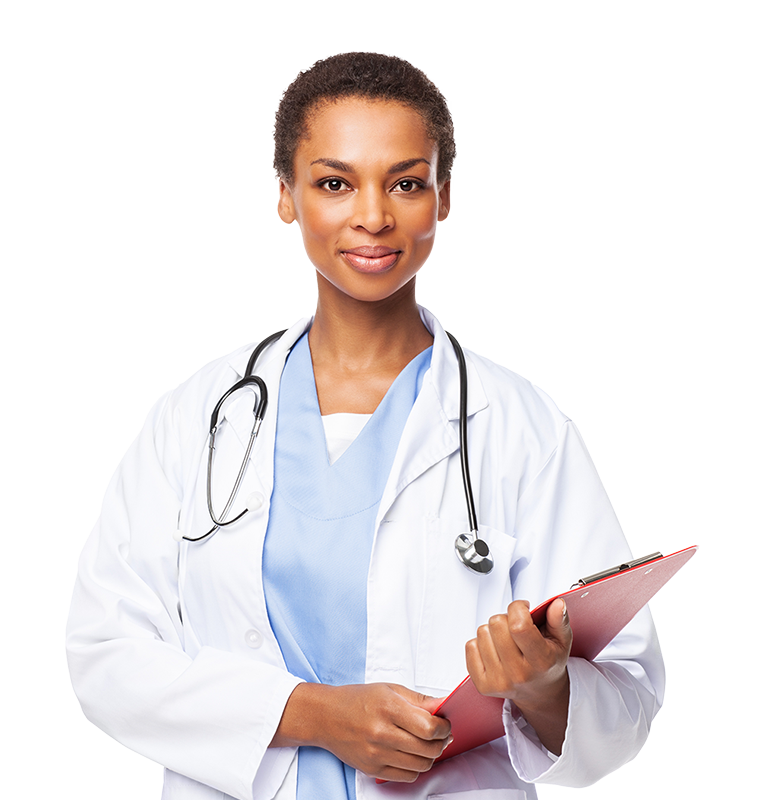 Nurse Facing the Camera